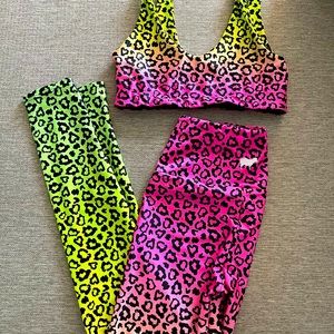 Goldsheep Ombré Leopard Set
